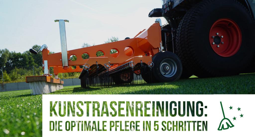 Kunstrasenreinigung: Die optimale Pflege in 5 Schritten