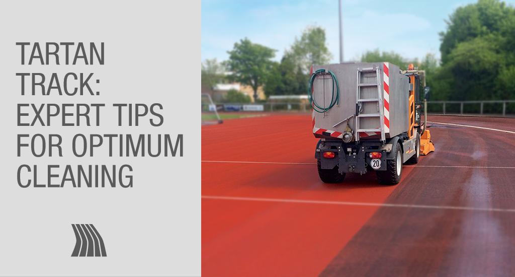 Tartan track: expert tips for optimum cleaning