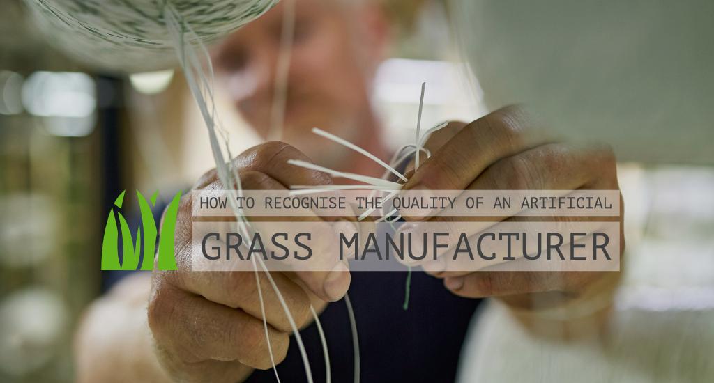 How to recognise the quality of an artificial grass manufacturer