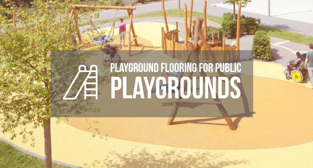 Playground flooring for public playgrounds: playing it safe