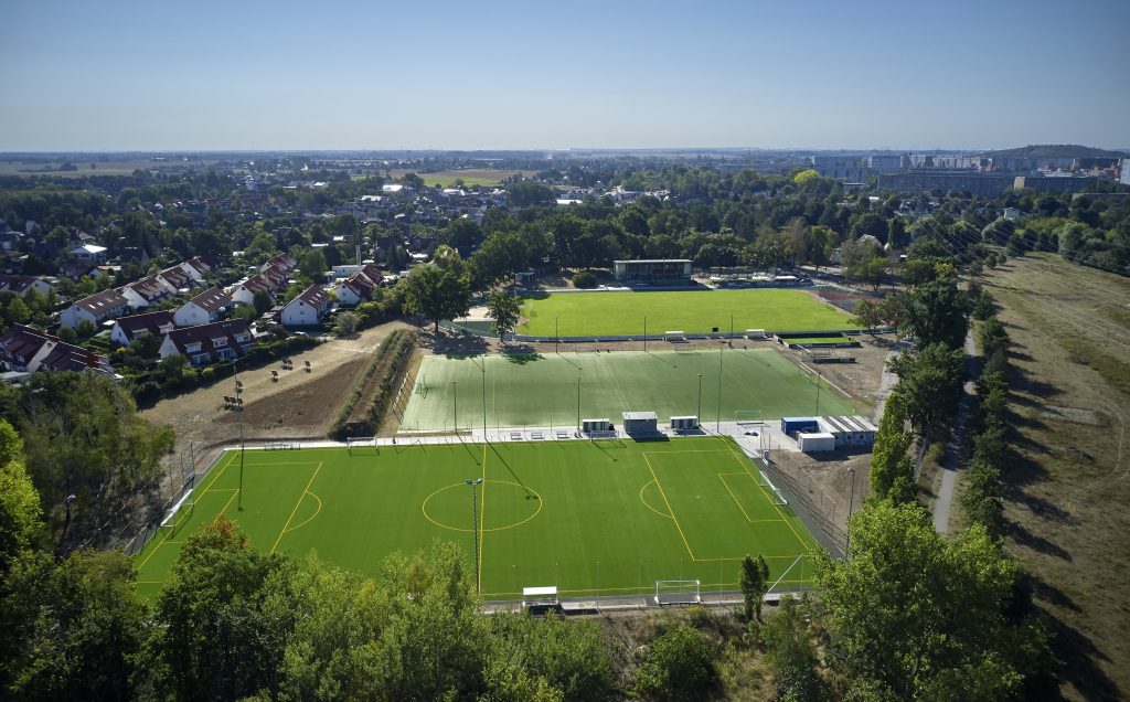 Sportanlage des SportvereinGruen-Weiss-Ahrensfelde