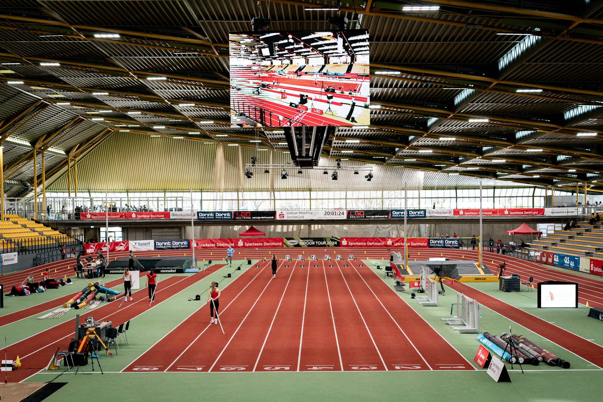 GER, Leichtathletik, Athletics, Sparkassen Indoor Meeting Dortmund, 20.01.2024, 

Foto: Eibner-Pressefoto/Stefan Mayer